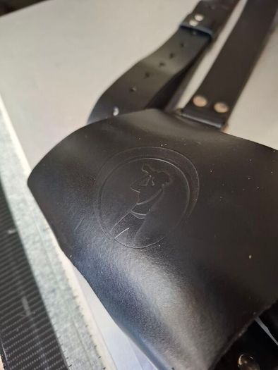 dual leather camera holster