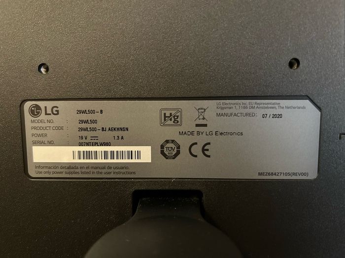 LG Ultrawide 29" Monitor