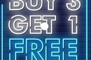 Buy 3 Get 1 Free
