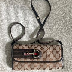 Gucci Vintage Leather Shoulder Bag