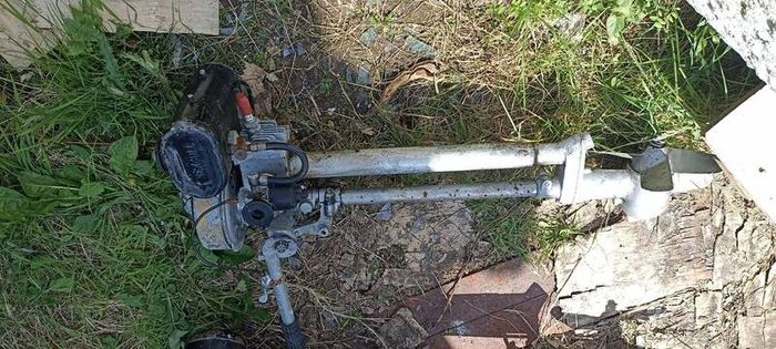 Pair of old Boat Engines.