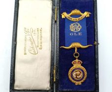 RAOB Gilt & Enamel Medal
