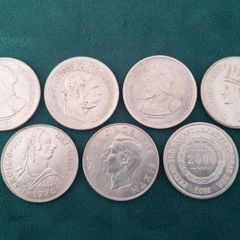 7 Replica Crown-Size Coins