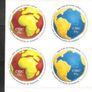 2008 Ireland Year of the Planet Earth Self-Adhesive Commemorative Stamps Booklet Mint Never Hinged (MNH). Hibernian HB153. Image 2