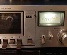 From 1977 Sony TC-K 2 A Cassette deck, Made in Japan.