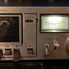 From 1977 Sony TC-K 2 A Cassette deck, Made in Japan.