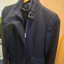 Navy Winter coat - Zara Image 2