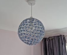 Blue Ceiling light Shade