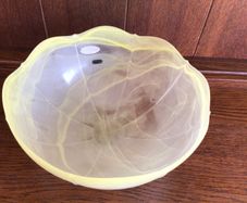 Polish Hand Made Glass Bowl