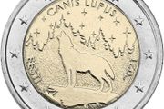 Estonia 2 Euro Commemorative Coin 2021 - The Wolf. Uncirculated.