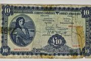 Ireland 1938 10 Pounds Lady Lavery Banknote