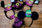 BNWT Halloween Headbands Witch,Ghost,Mouse ear