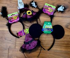 BNWT Halloween Headbands Witch,Ghost,Mouse ear