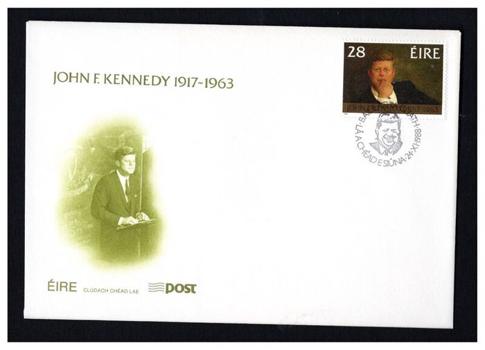 Collection 1988 Ireland Commemorative Stamps An Post First Day Cover (FDC). Collection of 12 covers.