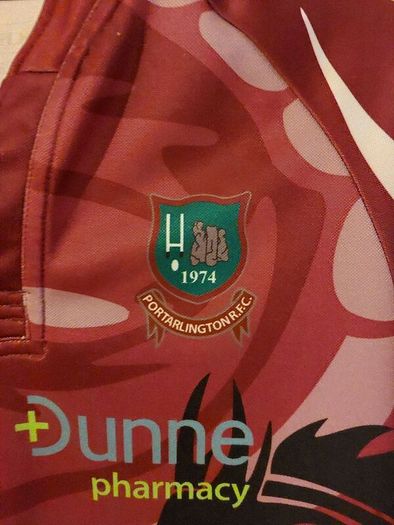 portarlington rfc rugby jersey