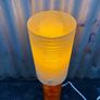 Vintage Retro MCM Original 1960s Shattaline lamp Image 2