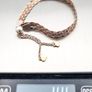 Vintage Gold Plated Sterling Silver Bracelet Image 8
