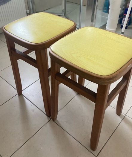 Two 1950s Stools