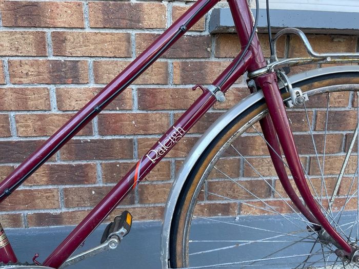 Raleigh bike frame - in need of repair