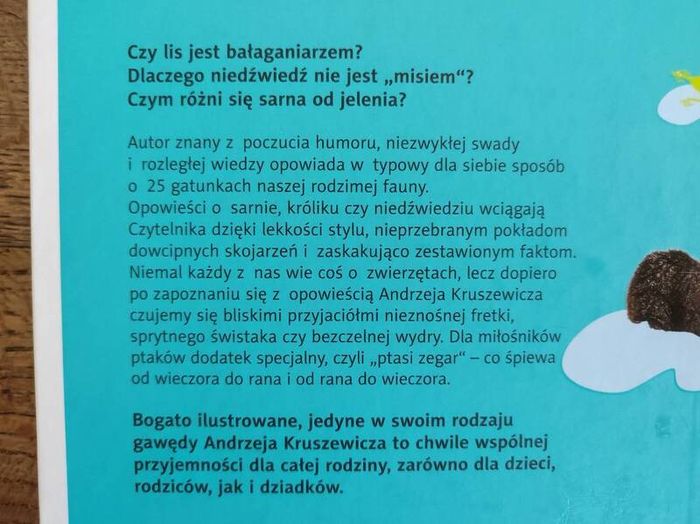 Polish Children's Nature Book, Age 6+