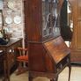 Antique Mahogany Bureau Bookcase Image 3
