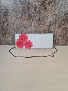 RUBY SHOO purse handbag clutch bag floral