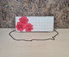 RUBY SHOO purse handbag clutch bag floral