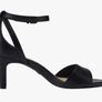 Sandals Tamaris Suede Leather Black Image 6