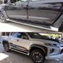 Side Door Body cladding Molding Guards For Mitsubishi Triton L200 2019 2020 2021 2023 2024 Double Cab Models Car Accessories Image 2