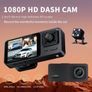 25322 Vavupo 3-Camera Dash Cam for Cars - 1080P Front & Rear Recording, 5.08cm IPS Screen, G-Sensor, Night Vision Image 4