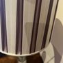 Laura Ashley table lamp with pleated shade Image 4