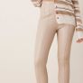 Cream ladies leggings Image 6