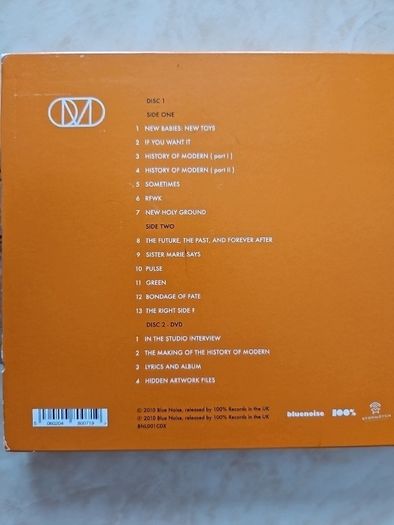 OMD  CD + DVD (Deluxe Edition) - History Of Modern