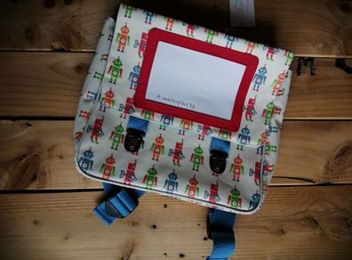 New - Pink Lining London - Robbie The Robot Satchel