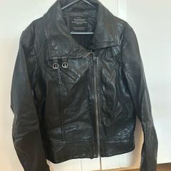 AllSaints Belvedere Leather Biker Jacket