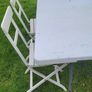 table,bench chairs outdoor Image 5