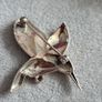 sterling silver humming bird brooch Image 2