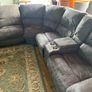 Corner sofa 6 seater 3 reclining  sofas all in per Image 7