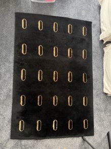 black rug