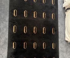 black rug