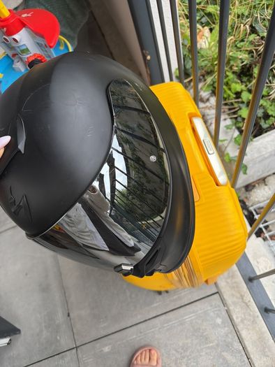 Scorpion EXO-R1 Air Full Face Motorcycle Helmet - XS + Clear Visor & Bag