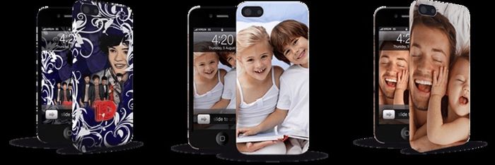 Personalised 3D full wrap Iphone 4 cover