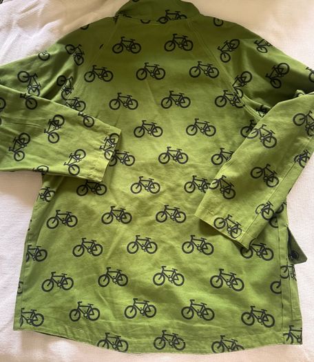 Duns Sweden Organic Green Cotton bicycle coat 158