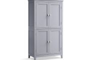 Bathroom Cabinet 4 door Grey