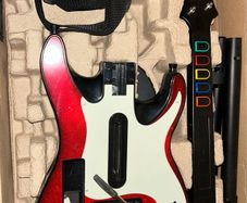 Nintendo WII Guitar and Drums