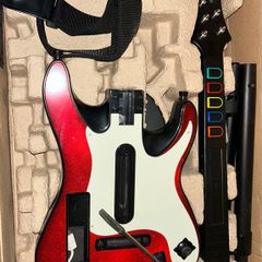 Nintendo WII Guitar and Drums