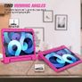 For Apple iPad Air 5 2022 5th Gen Kids Case Shockproof Cover With Stand Pink Image 5