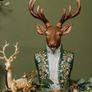 christmas regal stag centre piece Image 3