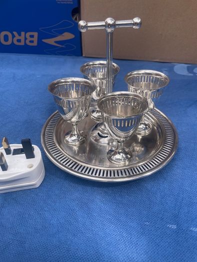 Silver Plated Eggcups