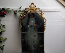 Vintage guilded mirror